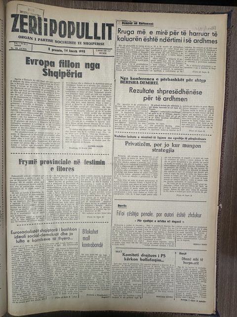 Zëri i Popullit 1995-07-14